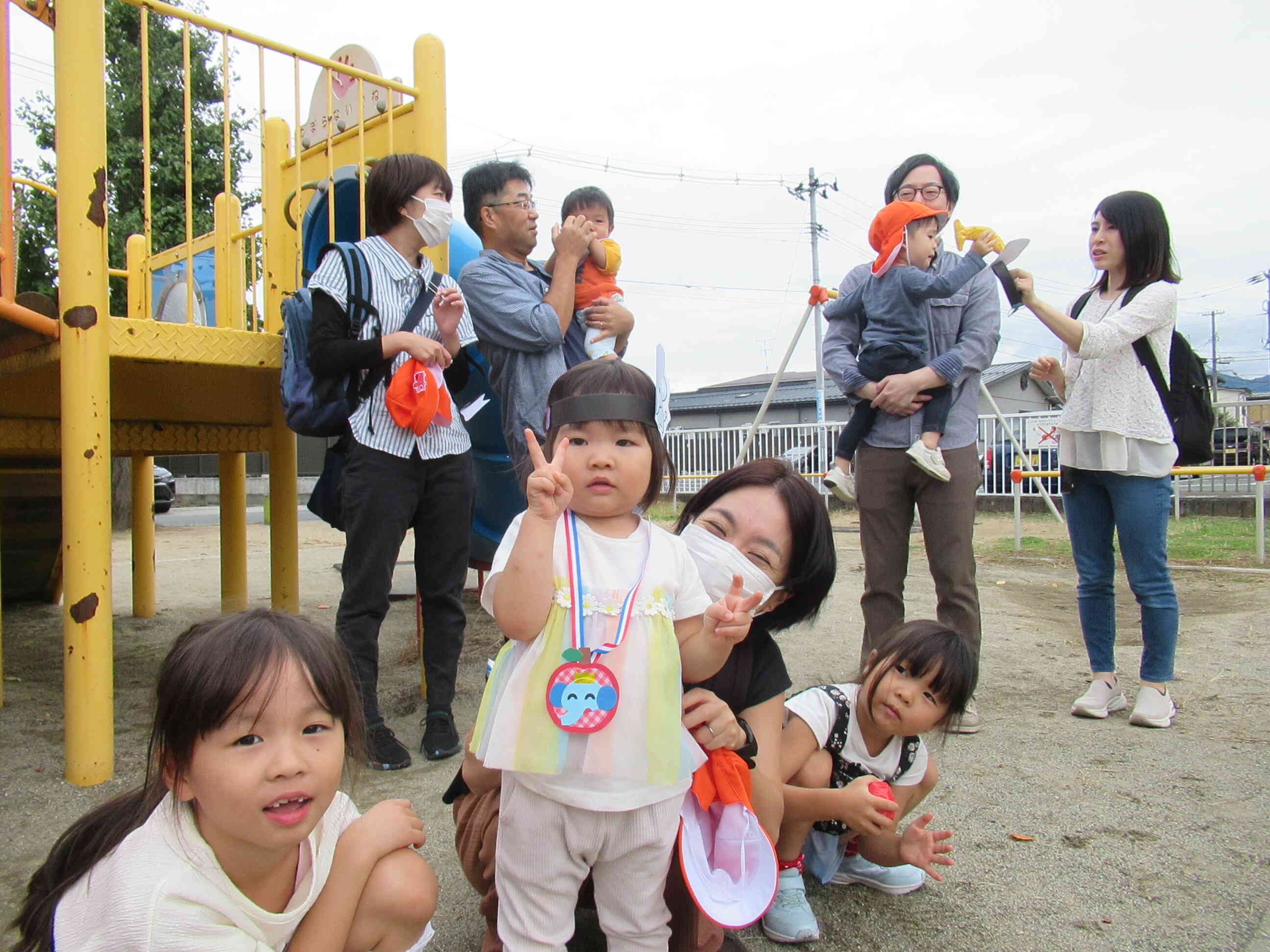 1歳児親子遠足楽しかったね！｜ニチイキッズ山形わかば保育園｜ニチイ
